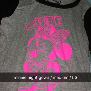 minnie night gown